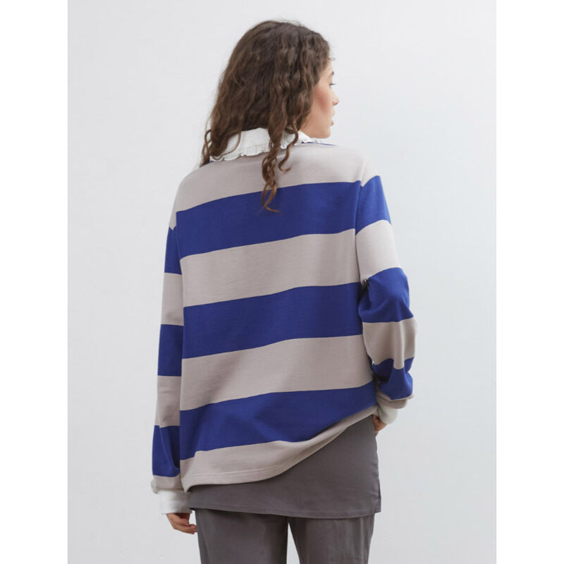 COMMONPLACE ESSENTIALS Ocean Frill Polo image number 1